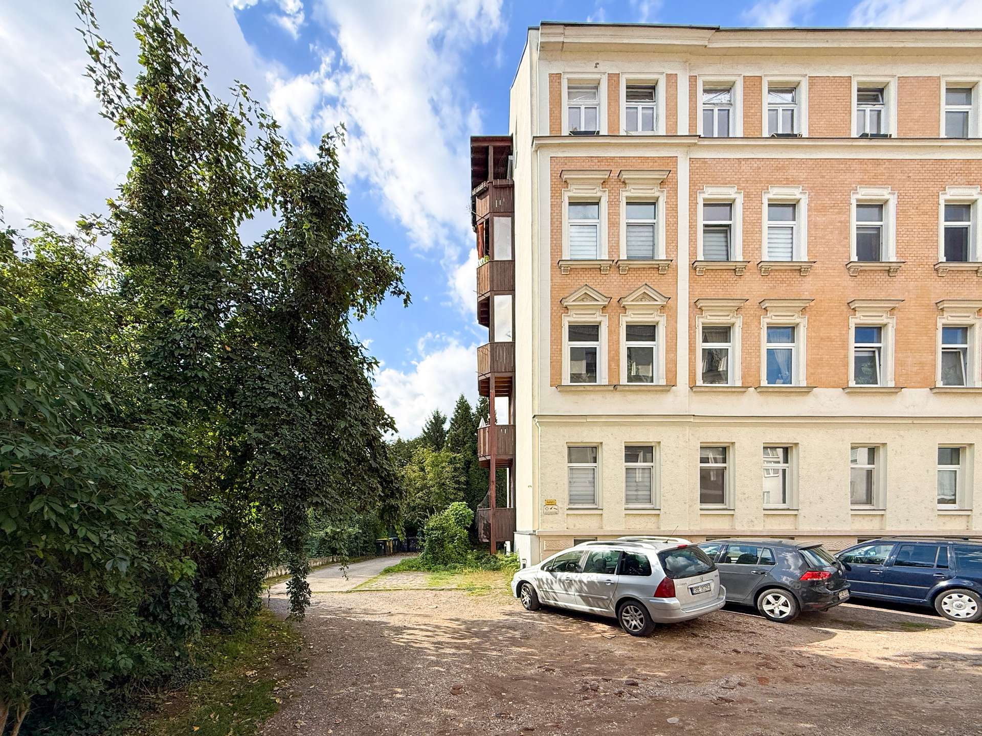 Ansicht Balkone