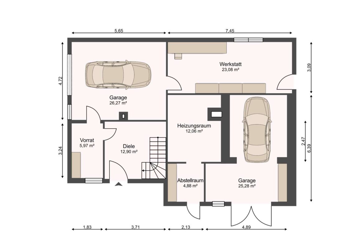 Grundriss EG