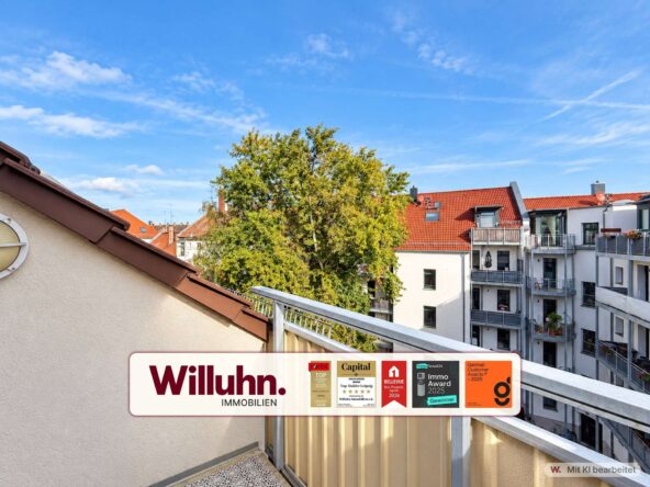 Balkon mit Aussicht