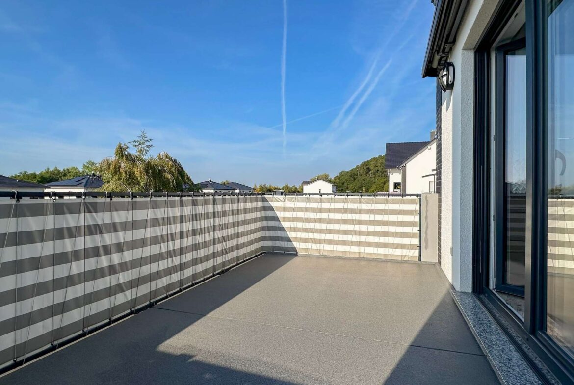 Großer Balkon