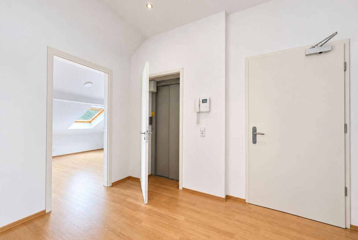 Aufzug in die Wohnung