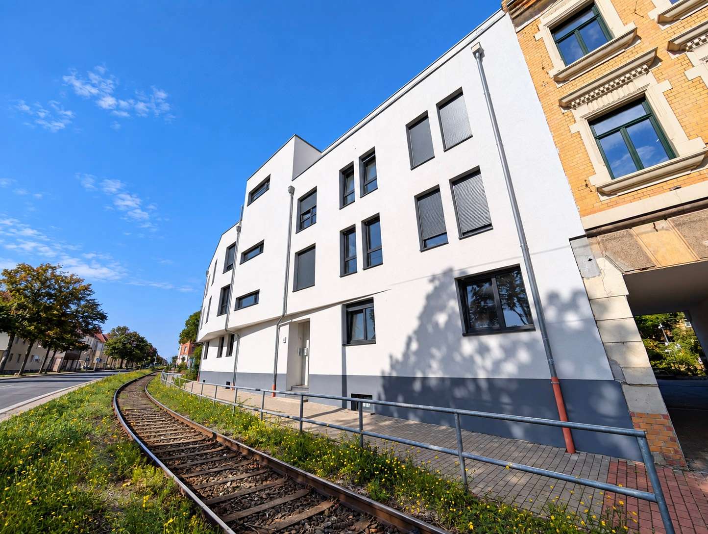 Ansicht von der Straße