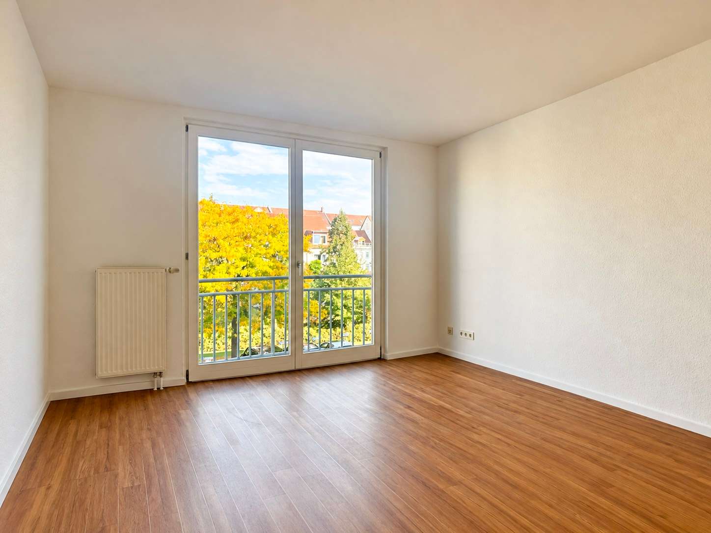 Schlafzimmer mit Balkon