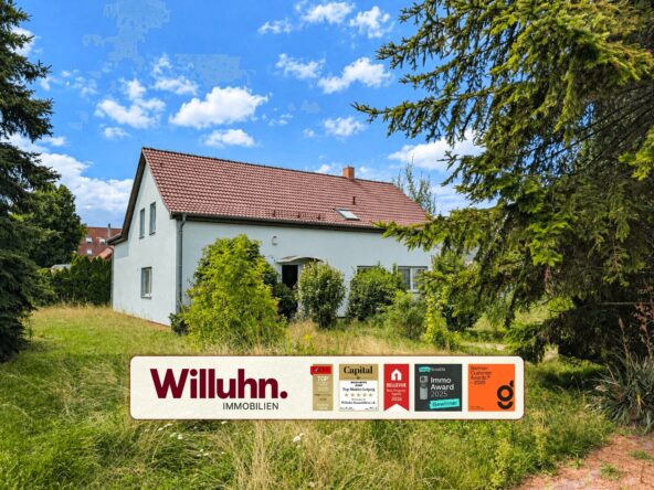 Hausansicht im Grünen