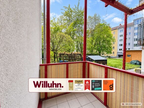 Balkon zum Innenhof