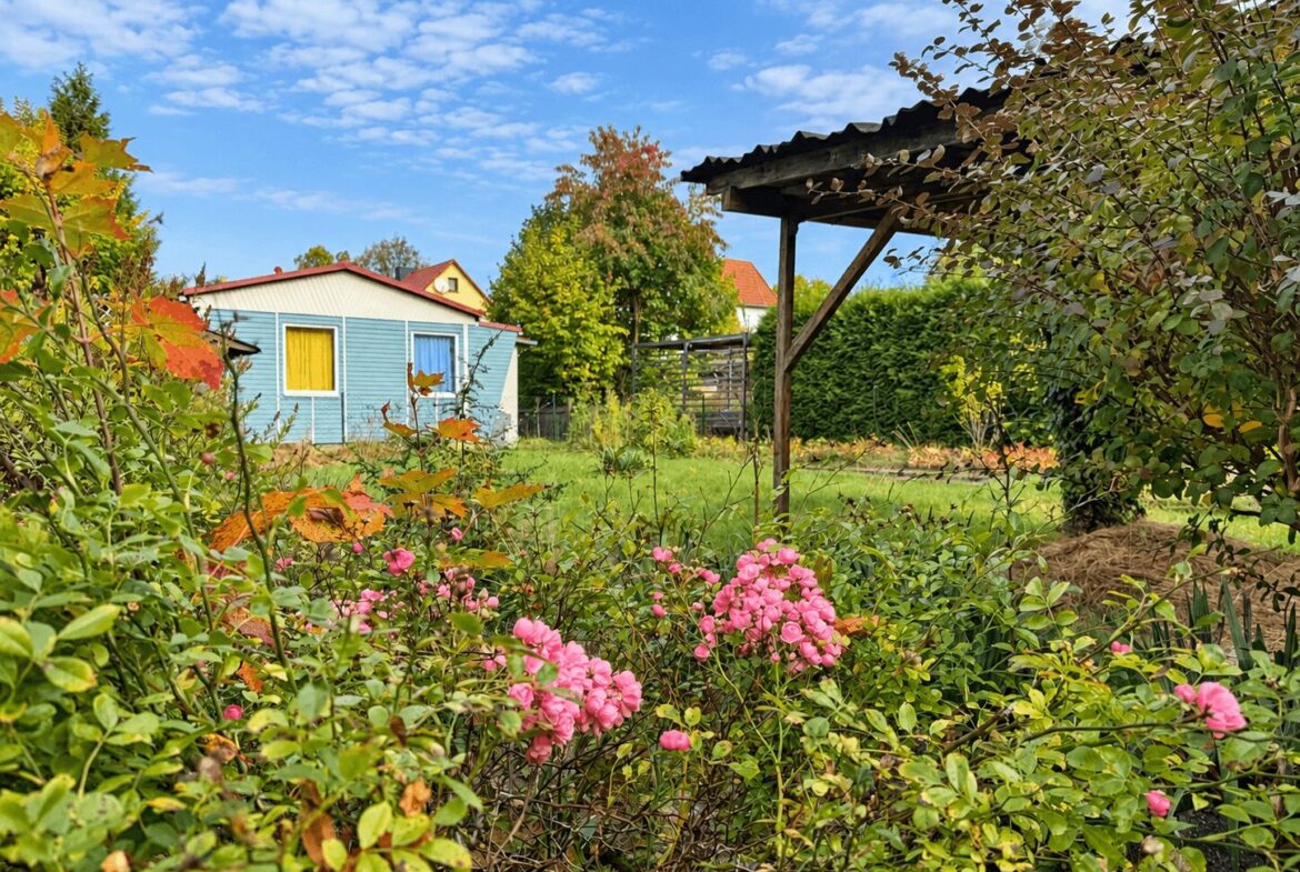 großer Garten