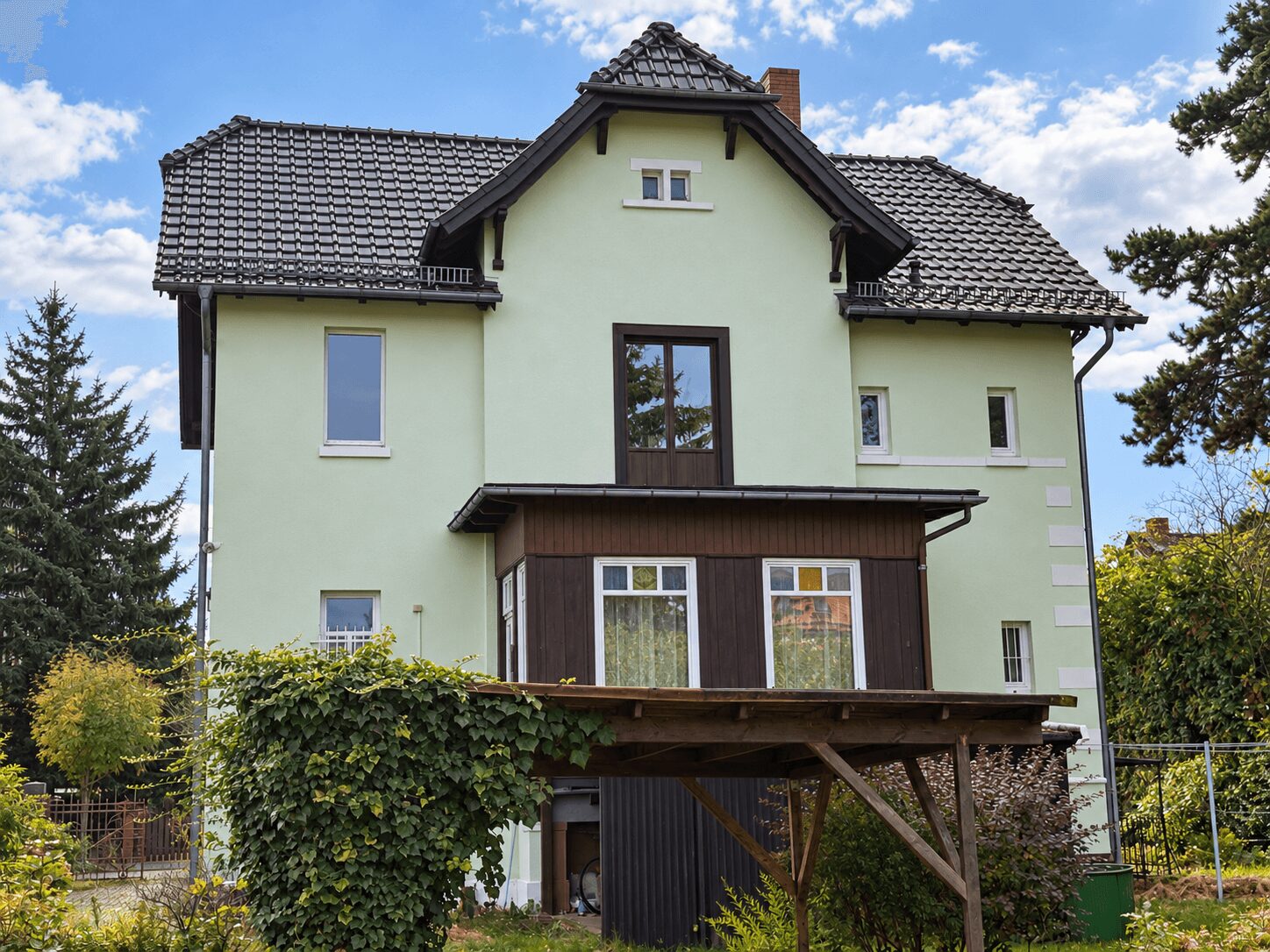 Außenansicht vom Garten