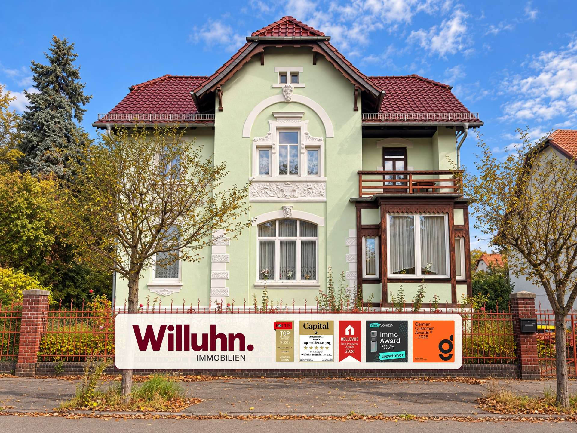 freistehende Villa