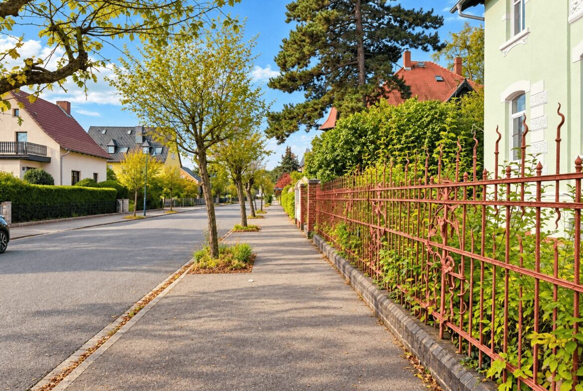 ruhige Straße