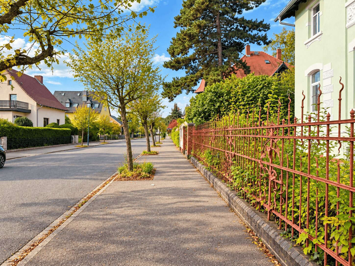 ruhige Straße