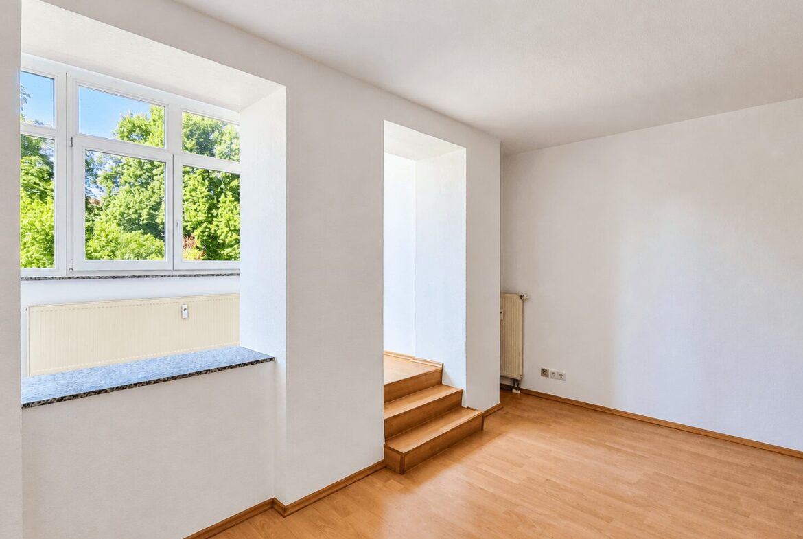 Wohnzimmer mit Wintergarten