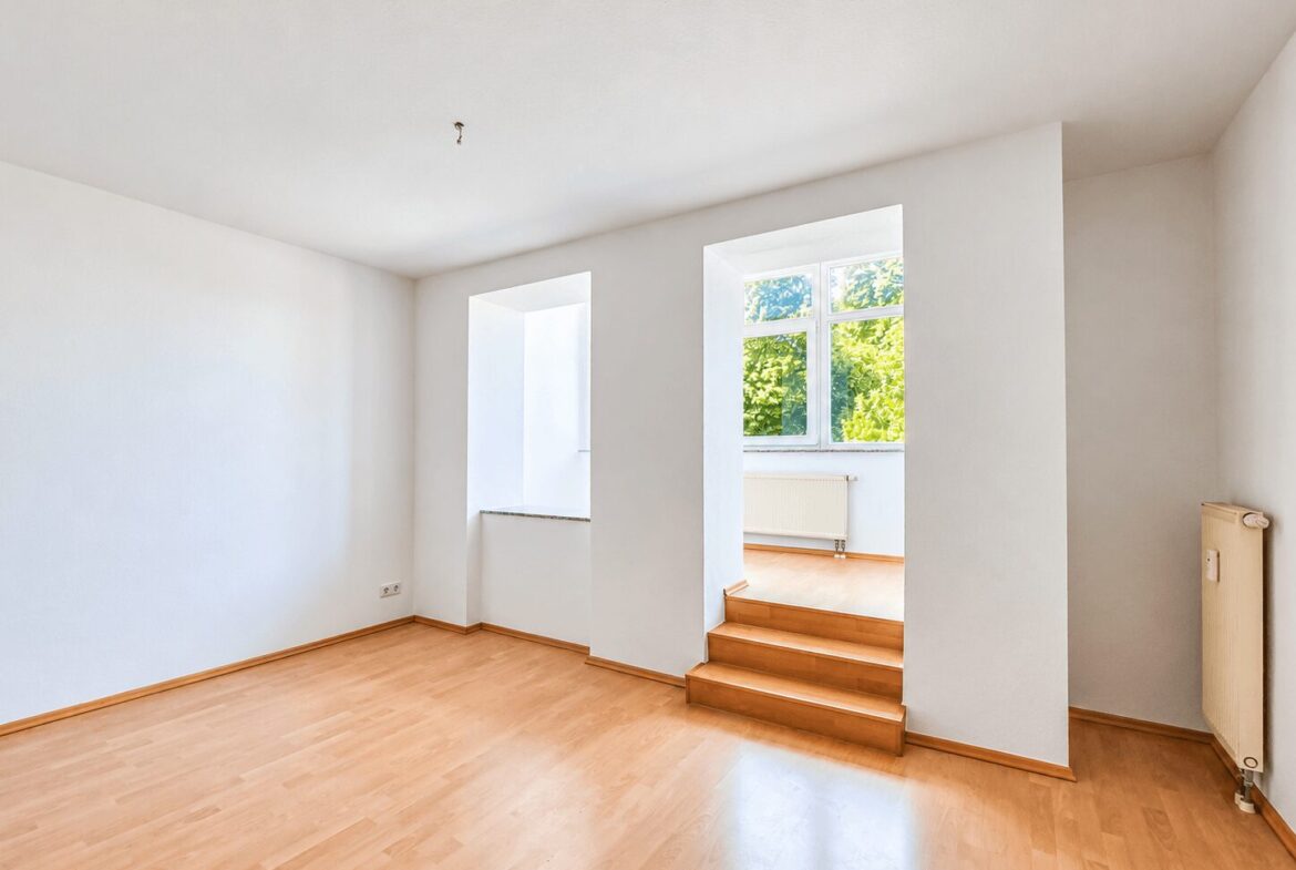 Wohnzimmer mit Wintergarten