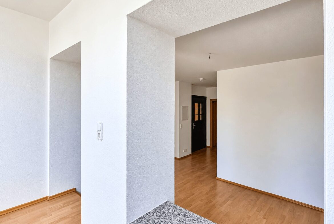 Blick in das Wohnzimmer