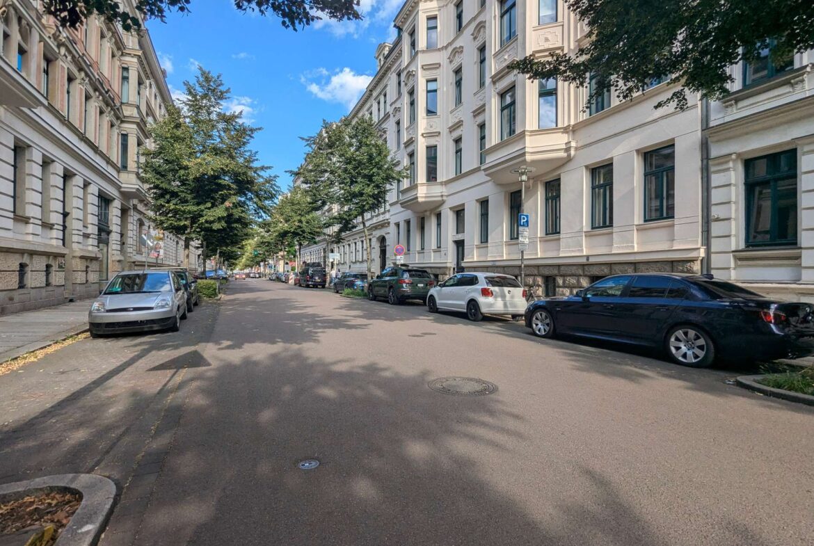 Blick in die Straße
