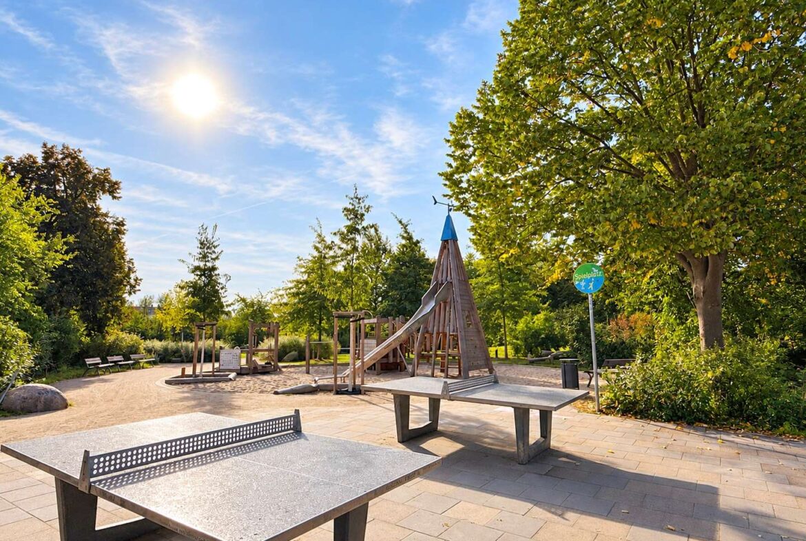 naheliegender Spielplatz 